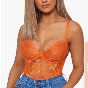 OOTD FASH lace bodysuit